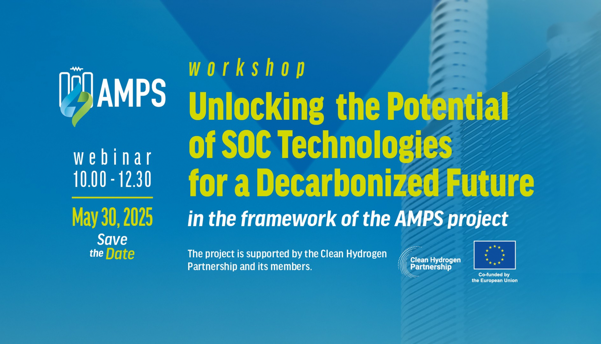 Online workshop “Unlocking the Potential of SOC Technologies for a Decarbonized Future”, May 30th, 2025, 10:00 a.m.