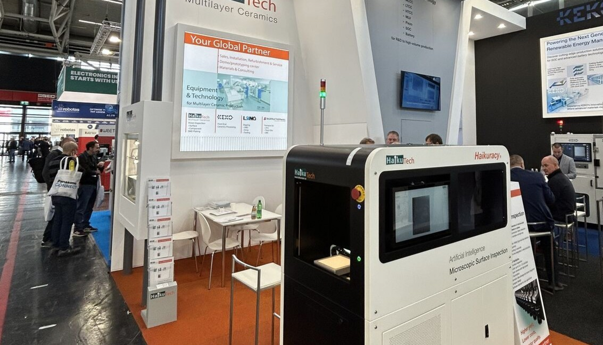 HaikuTech showcases its AI-based inspection system at Productronica 2025