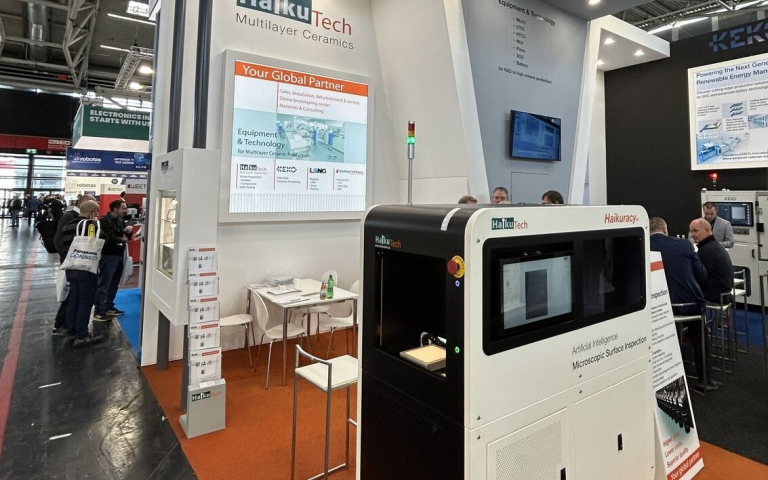 HaikuTech showcases its AI-based inspection system at Productronica 2025